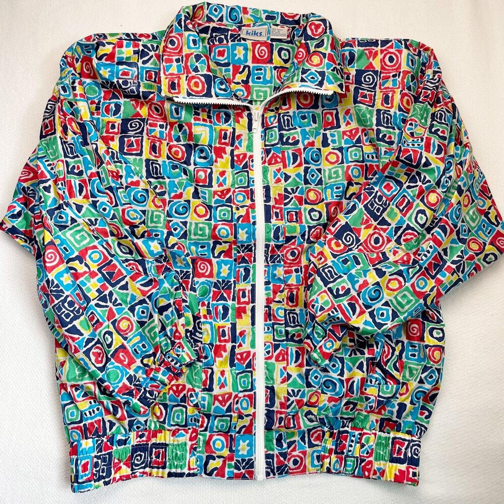 Kik’s vintage funky windbreaker